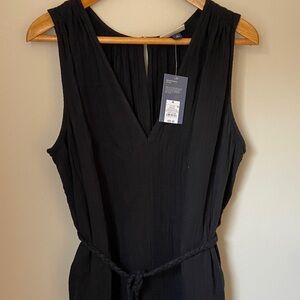 Universal Thread Black Sleeveless Jumpsuit